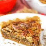 Classic Pecan Pie slice