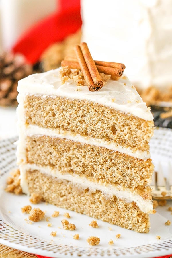 Spice Cake Recipe with Cream Cheese Frosting | Holiday Dessert Recipe