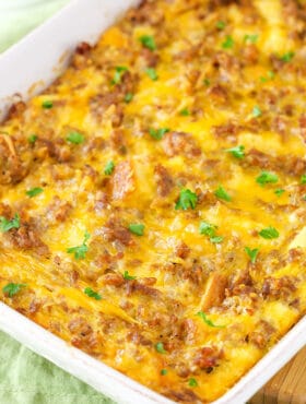 full image of Overnight Sausage and Egg Breakfast Casserole