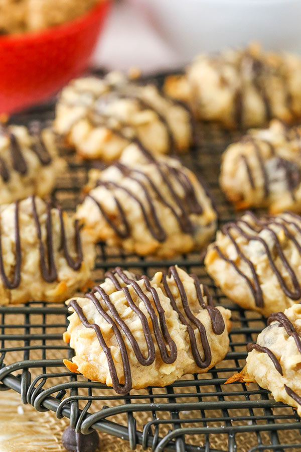 decorated cookies on wire rack