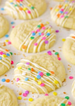 close up image of Coconut Sugar Cookies