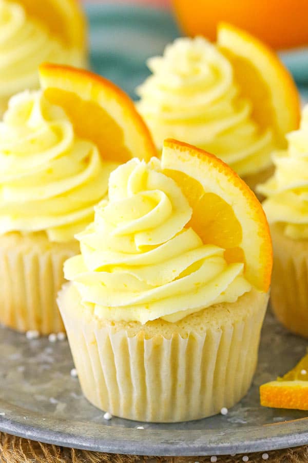 Orange Cream Cupcakes