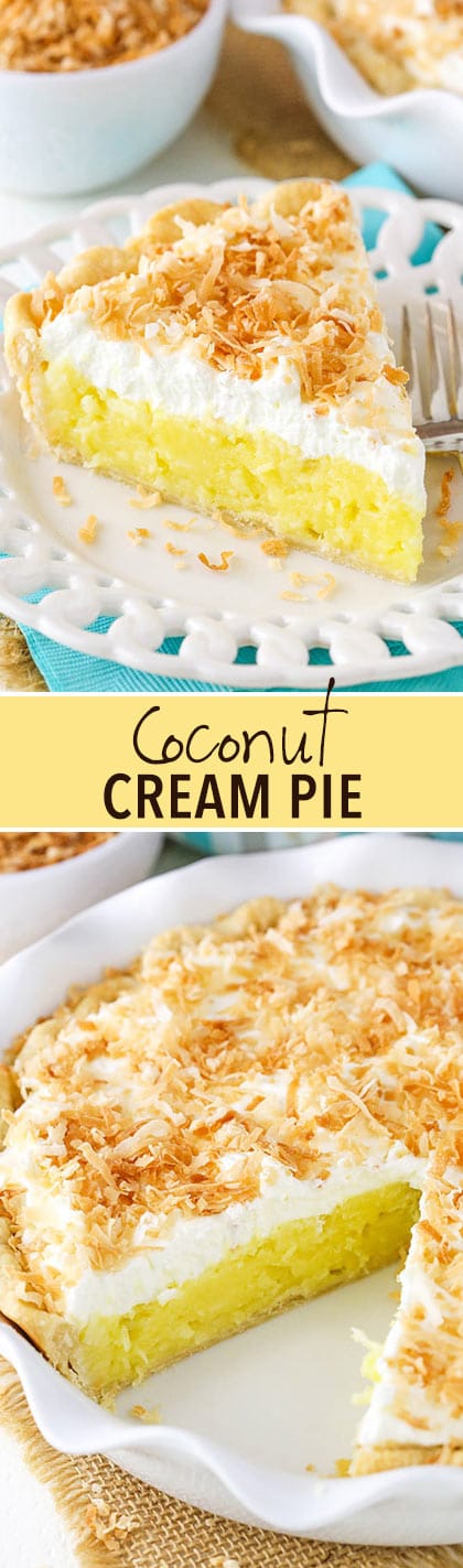 Classic Coconut Cream Pie!