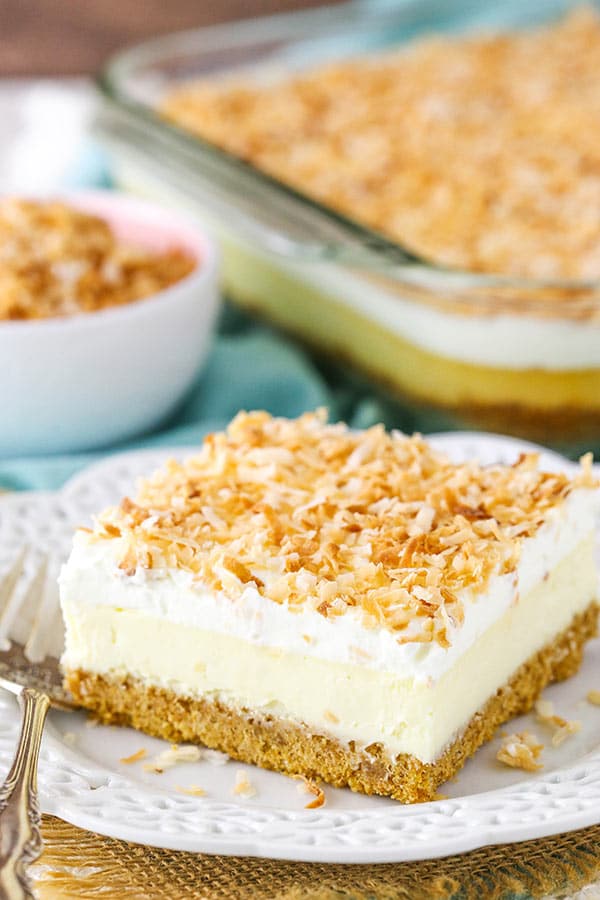 Easy Coconut Cheesecake