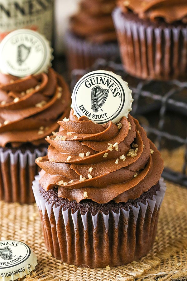 Guinness Chocolate Cupcakes