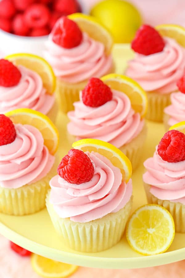 Best Lemon Raspberry Cupcakes recipe