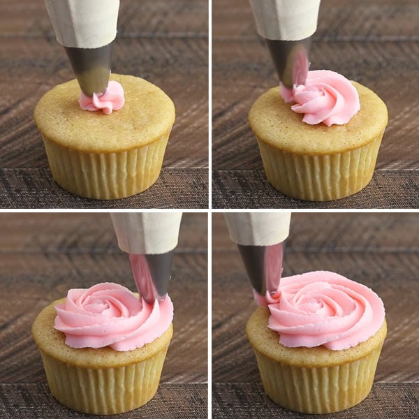 How To Frost Cupcakes Step By Step Tutorial With Video