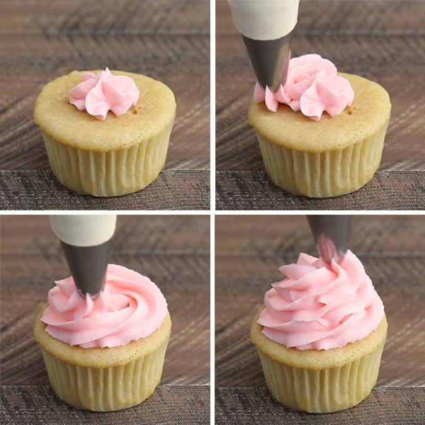 How To Frost Cupcakes Step By Step Tutorial With Video