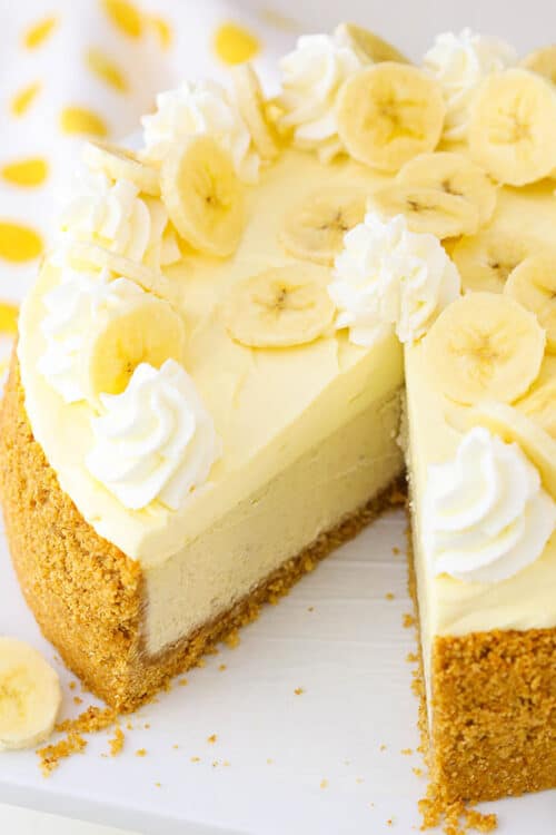 Banana Cream Cheesecake Recipe Amazing Banana Dessert Idea