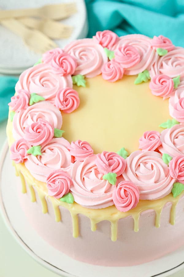 Tutorial: A beautiful OREO ice cream cake decorated for Mothers Day!