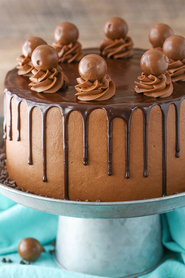 Drunken Chocolate Truffle Cake