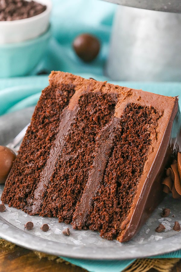 Moist Drunken Chocolate Truffle Cake