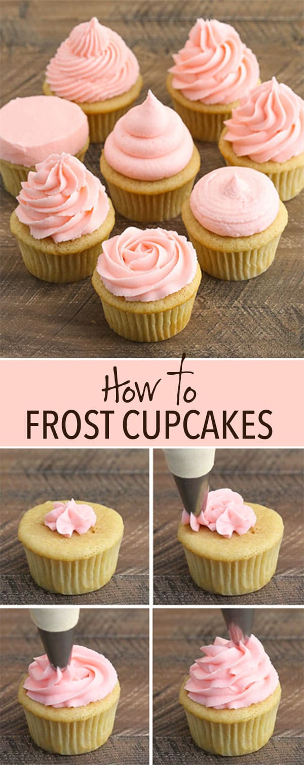How to frost cupcakes