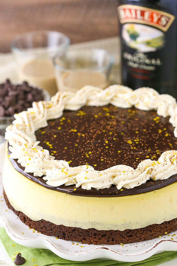 Whole Baileys Brownie Cheesecake