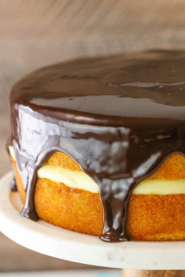 Easy Boston Cream Pie Recipe Must Try Vanilla Cake Pastry Cream