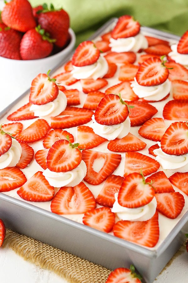 Strawberry Poke Cake recipe