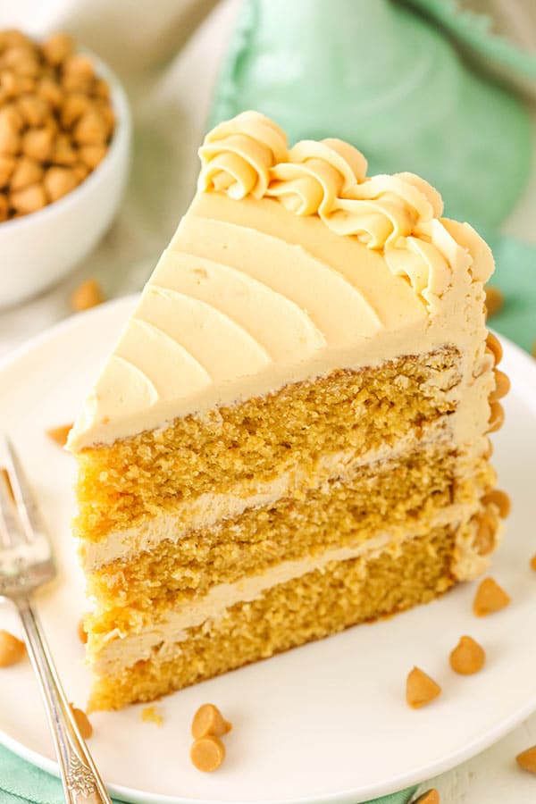 Best Butterscotch Cake slice