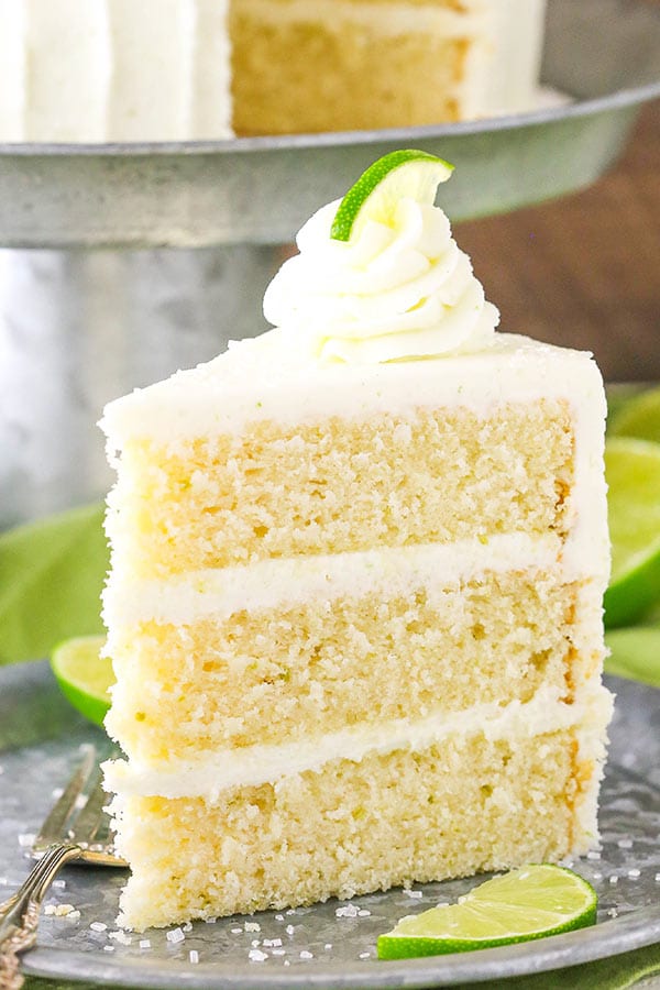 Best Margarita Cake slice