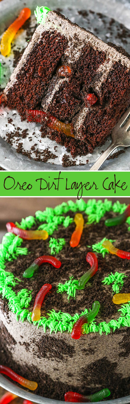 Dirt Cake collage