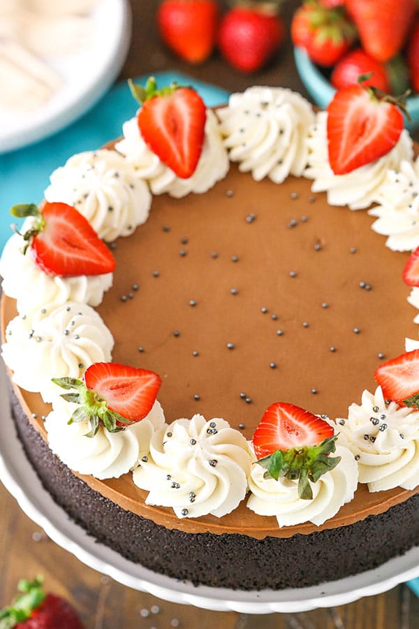 No Bake Chocolate Cheesecake recipe