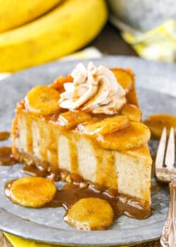 Image of Bananas Foster Cheesecake Recipe | AMAZING Cheesecake Recipe