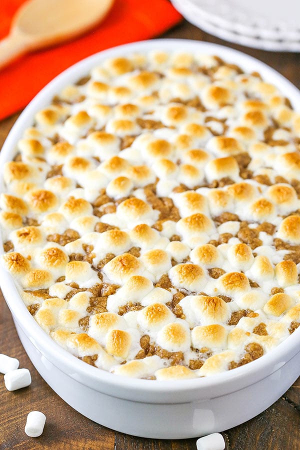 loaded sweet potato casserole