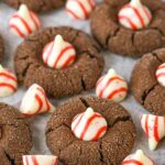 Chocolate Thumbprint Cookies for Christmas