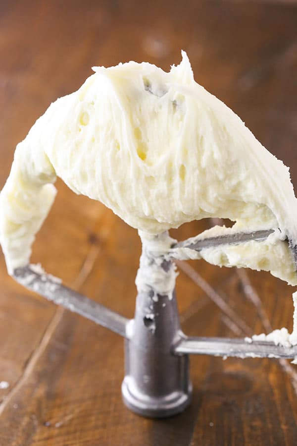 Cream Cheese Frosting - perfect for piping on cupcakes and cakes!