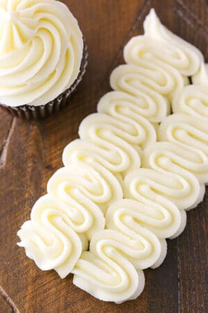 overhead image of Cream Cheese Frosting