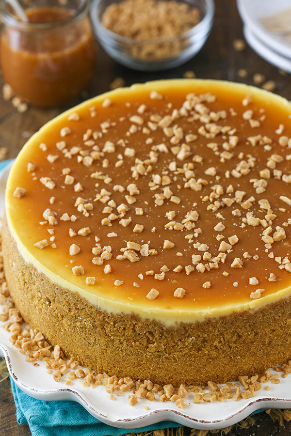 Best Salted Caramel Cheesecake Life Love and Sugar