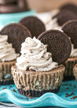 No Bake Mini Oreo Cheesecakes Recipe | Easy Mini Cheesecakes!