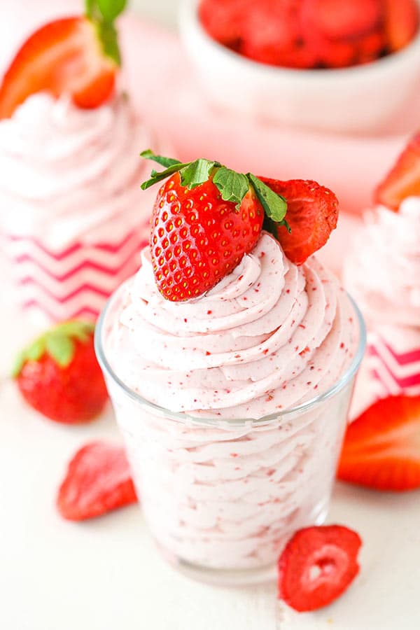 Homemade Strawberry Whipped Cream Recipe Made 2 Ways!