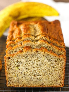 The BEST Banana Bread Recipe | Easy & Moist Banana Bread!