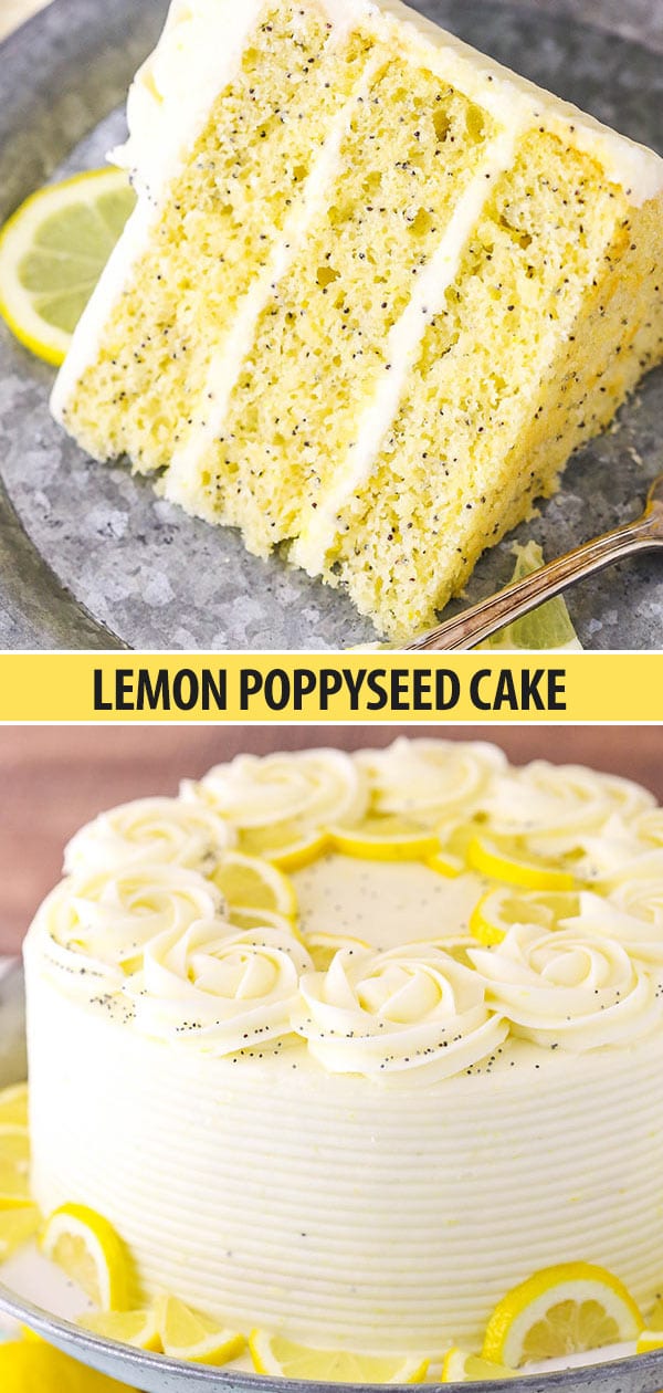 Lemon Poppyseed Cake Recipe Life Love And Sugar