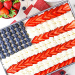 Image of Angel Food Flag Cake