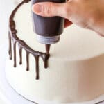 Image of Chocolate Drip applied to Cake