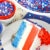 Red White & Blue Ice Cream Cake