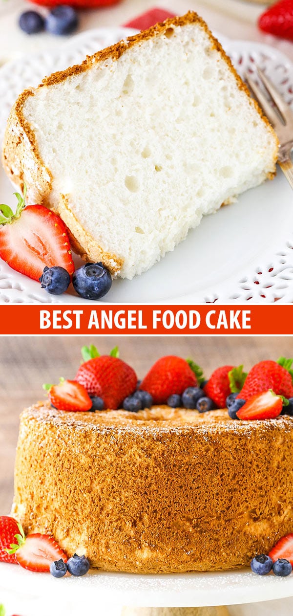 Angel Food Cake Collage