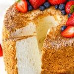 Image of the Best Angel Food Cake