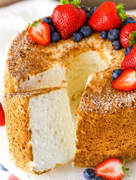 Image of the Best Angel Food Cake