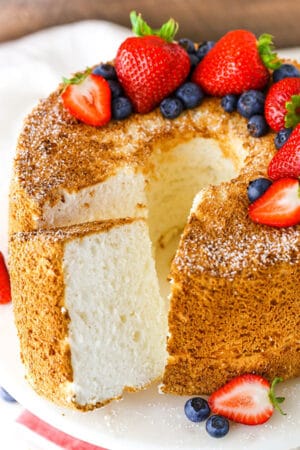 Image of the Best Angel Food Cake