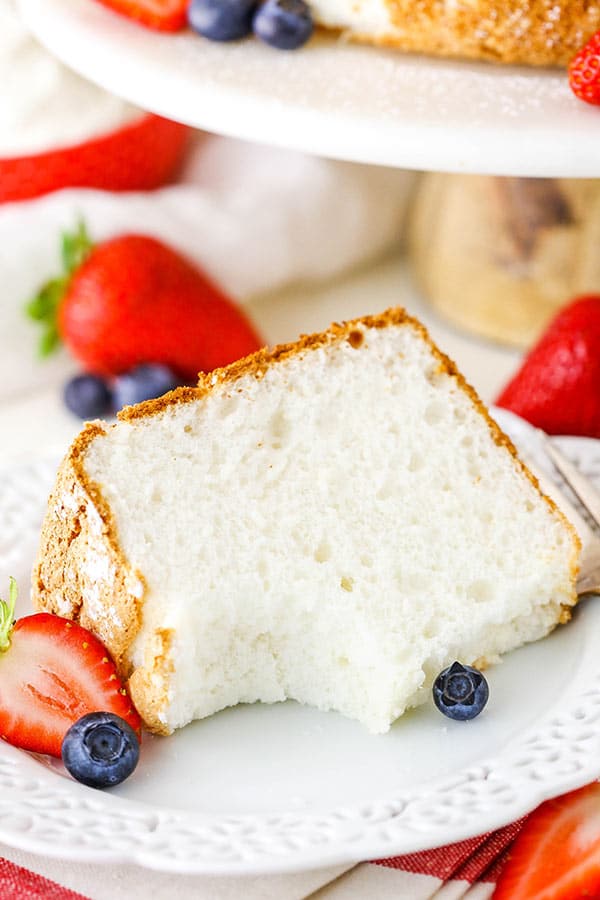 cake with a bite out