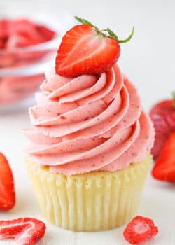 The BEST Homemade Strawberry Frosting | How to Make Frosting