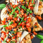 Easy Bruschetta Chicken Recipe | A Simple Chicken Dinner Idea