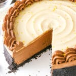 No Bake Baileys Chocolate Cheesecake image