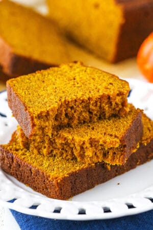 Slice of Best Pumpkin Bread