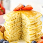 Best Homemade Pancakes Recipe | Old Fashioned Fluffy Pancakes