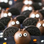 Bat Oreo Cookie Balls | Fun & Easy Halloween Party Food Idea