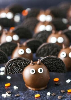 Bat Oreo Cookie Balls | Fun & Easy Halloween Party Food Idea