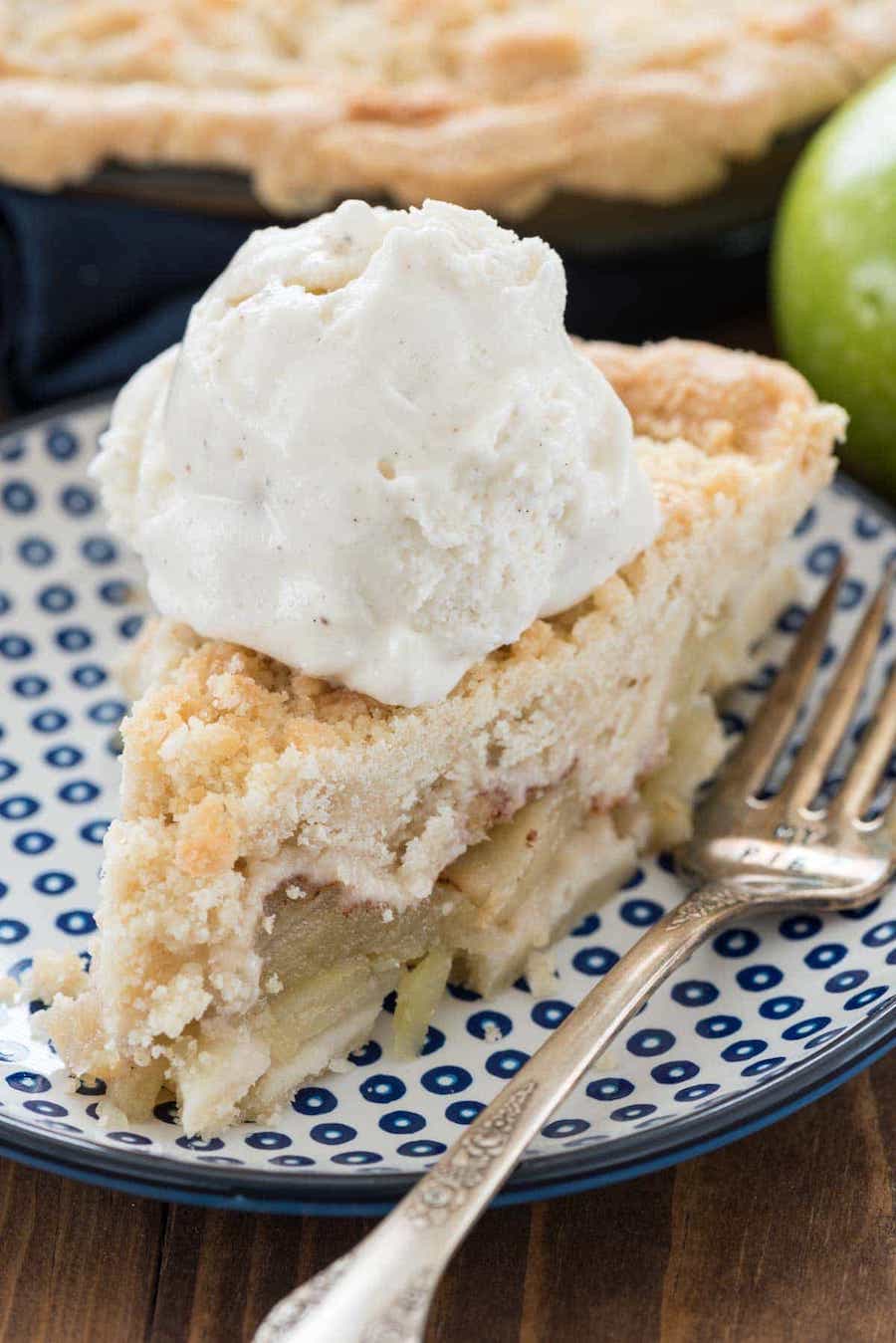 Apple Crumb Pie